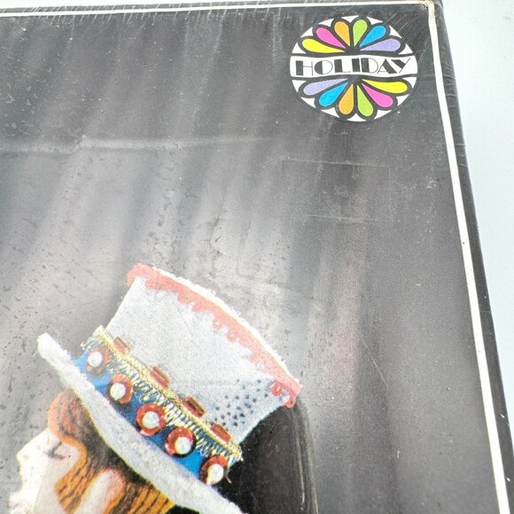 Vintage NOS Christmas Felt Centerpiece Kit 3161 Carolers Holiday Craft Set By Ho - Picture 2 of 7